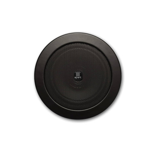 Apart Audio CM4T & CM4T-BL 4" Discreet Ceiling Speaker 6W, 100V/16 Ohm - White or Black