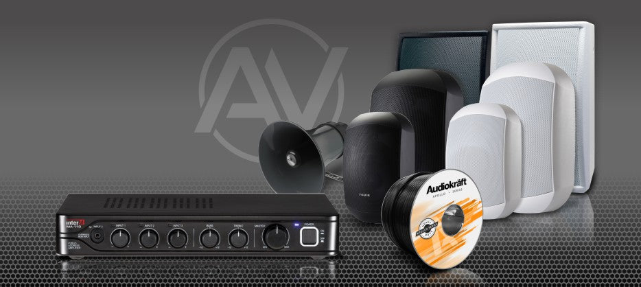 Background audio systems for business and retail shops