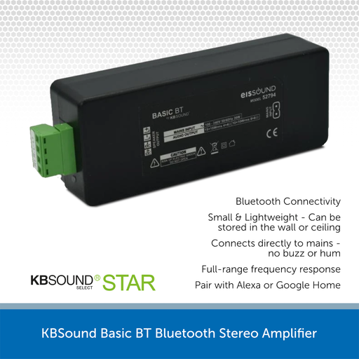KBSound Basic BT Bluetooth Stereo Amplifier