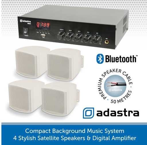 Compact Adastra System perfect for cafes, shops