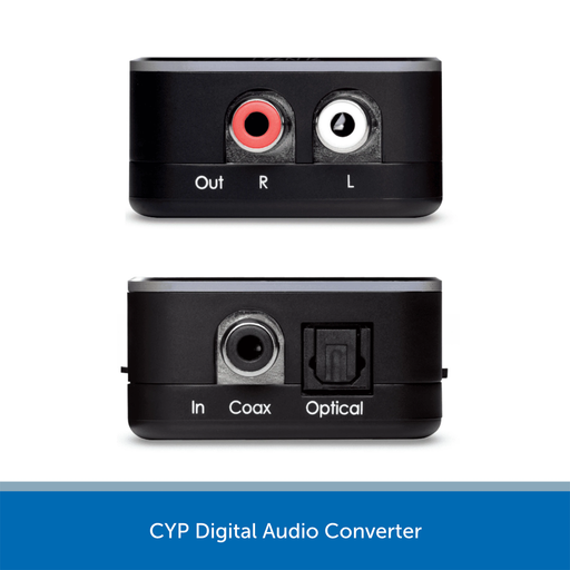 CYP Digital Audio Converter - Optical/Coax to RCA