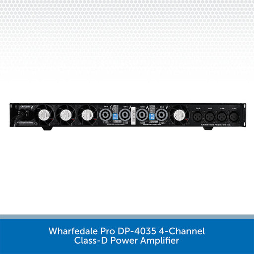 Wharfedale Pro DP-4035 4-Channel Class-D Power Amplifier