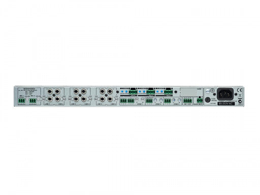 Rear Image of Cloud Electronics CX263 3-Zone Mixer Pre-amp