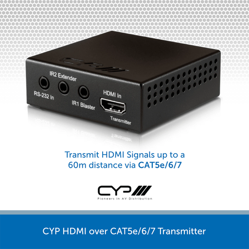 CYP HDBaseT LITE - HDMI over CAT5e/6/7 Transmitter PU-515PL-TX