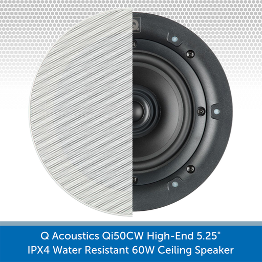 Q Acoustics Qi50CW 60W Ceiling Speaker (PAIR) Cone