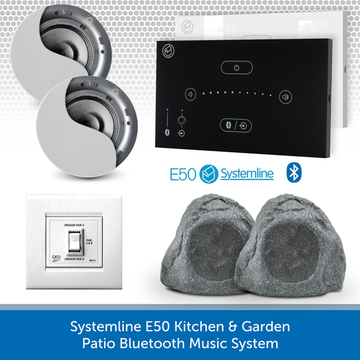 Systemline E50 Kitchen & Garden Patio Bluetooth Music System