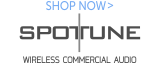 Spottune Wireless Commercial Audio Speakers