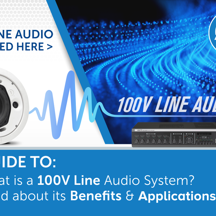 What is a 100V Line Audio System? Explained here